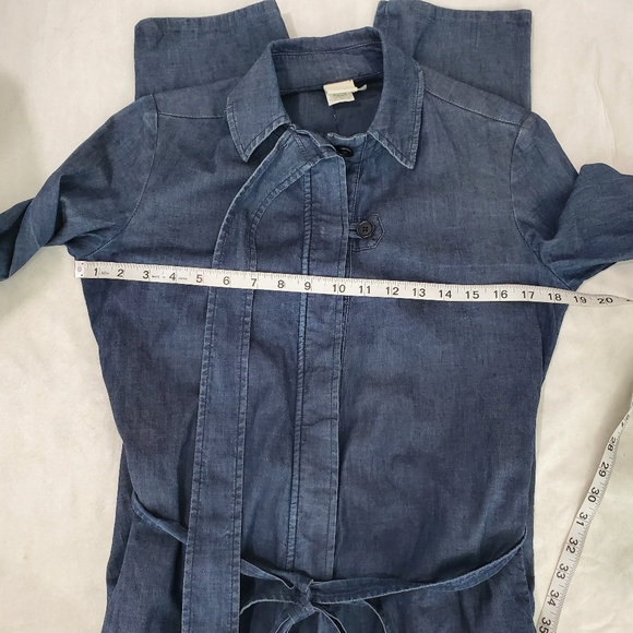 $595 Malia Mills Women's Blue Denim Jumpsuit Size 2 - Picture 12 of 14